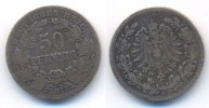Kaiserreich: Kleinmünzen. 50 Pfennig