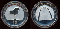 Finnland: 10 Euro. 100. Geburtstag der Saarinen.