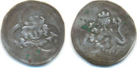 Pfalz: Pfennig auf Würzburger Schlag. 1370/80. Rupert I, 1350-90: