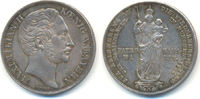 Bayern: Doppelgulden Mariensäule Maximilian II, 1848-64: