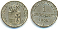 Oldenburg: 1 Groschen Nicolaus Friedrich Peter, 1853-1900: