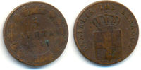 Griechenland: 5 Lepta Otto von Bayern, 1832-1862