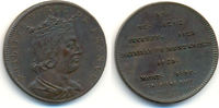 Frankreich: Medaille auf Philipp VI.,1328-50: Brustbild rechts / Lebensdaten des Königs