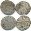 Hanau Gesamthaus: Lot 2 x 1 Kreuzer Friedrich Casimir, 1641-1685: