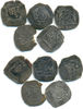Hohenlohe Grafschaft: Lot 5 x Pfennig. Öhringen. Ulrich, 1371-1408: