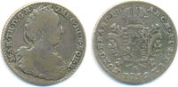 Habsburg: Für Belgien-Brabant: 1/4 Ducaton Antwerpen Maria Theresia, 1740-80: