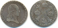 Habsburg: 1/4 Kronentaler Prag Franz II, 1797-1806: