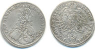 Habsburg: 6 Kreuzer Münzstätte Breslau Karl VI, 1711-1740: