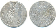 Habsburg: 6 Kreuzer Münzstätte Breslau Karl VI, 1711-1740:
