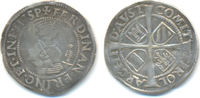 Habsburg: 6 Kreuzer Münzstätte Hall Ferdinand I, 1521-64: