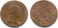 Österreich: 3 Kreuzer Schmöllnitz Franz II ( I. ), 1792-1835: