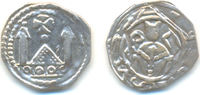Salzburg Erzbistum: Pfennig Friesach Adalbert III. von Böhmen, 1168-77, 1183-1200: