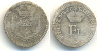 Württemberg: 3 Kreuzer Friedrich II, 1797-1805: