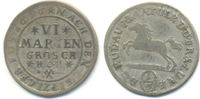 Braunschweig Wolfenbüttel: 6 Mariengroschen Rudolph August und Anthon Ulrich, 1685-1704: