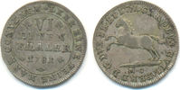 Braunschweig Wolfenbüttel: 1/6 Taler Carl Wilhelm Ferdinand, 1780-1806: