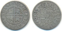 Spanien: 2 Reales Madrid Philipp V, 1724-46: