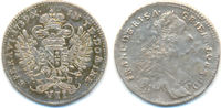 Habsburg: 7 Kreuzer Kremnitz Franz I, 1745-1765: