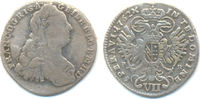 Habsburg: 7 Kreuzer Prag Franz I, 1745-1765: