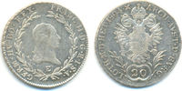 Österreich: 20 Kreuzer Karlsburg Siebenbürgen Franz II (I.), 1792-1835:
