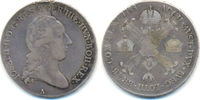 Habsburg: 1/2 Kronentaler Wien Josef II, 1765-1790: