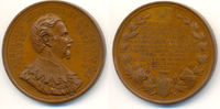 Würzburg Bistum: Bronzemedaille 1882 (J. Ries) a.d. 300 J