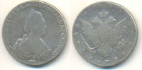 Russland: Rubel St. Petersburg Katharina II, 1762-96: