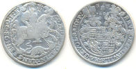 Mansfeld Bornstedt. Taler Eisleben Bruno II, Wilhelm I, Johann Georg IV. und Volrat VI, 1609-1615: -
