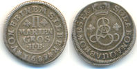Braunschweig Calenberg: 2 Mariengroschen Ernst August, 1679-1698: -