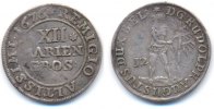 Braunschweig Wolfenbüttel: Rudolph Aug., 1666-85. 12 Mariengroschen