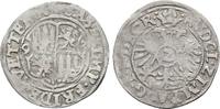 Friedberg Reichsburg: 1/2 Batzen Johann Eberhard, 1577-1617: -