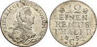 Preussen: 1/12 Taler Kleve Friedrich II, 1740-86: -