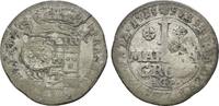 Paderborn Bistum: 1 Mariengroschen mit Gegenstempel FA 1715 Franz Arnold, 1704-1718: ss-