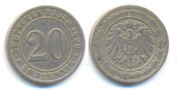 Kaiserreich: Kleinmünzen. 20 Pfennig