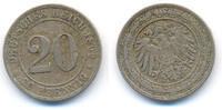 Kaiserreich: Kleinmünzen. 20 Pfennig