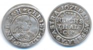 Schleswig-Gottorp: Christian Albrecht, 1659-1694. 1/16 Taler ( Düttchen )