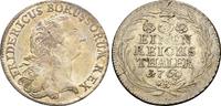 Preussen: 1/3 Taler Breslau Friedrich II, 1740-86: -
