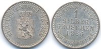 Hessen Kassel: Friedrich Wilhelm I., 1847-1866. 1 Silbergroschen