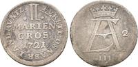 Osnabrück Bistum: 2 Mariengroschen Ernst August II. von York, 1716-1728: -