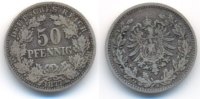 Kaiserreich: Kleinmünzen. 50 Pfennig