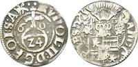 Schleswig Holstein Schauenburg: 1/24 Taler Altona Ernst III, 1601-1622: -