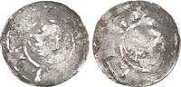 Coburg Thüringische Münzstätte: Pfennig auf Würzburger Schlag Friedrich der Strenge, 1353-1381: -