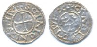 Karolinger: Karl der Kahle, 843-877. Denar. St. Denis
