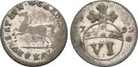 Braunschweig Wolfenbüttel: 6 Pfennig Karl I, 1735-80: -