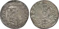 Fulda Bistum: Groschen zu 3 Kreuzer o.J. Balthasar von Dernbach, 1570-1606: ss