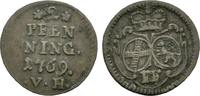 Fulda: 2 Pfennig 1769 Heinrich VIII. von Bibra, 1759-1788: ss