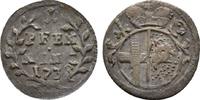 Fulda: 1 Pfennig 1738 Amand von Buseck, 1737-1756: ss