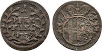 Fulda: 1 Pfennig 1739 Amand von Buseck, 1737-1756: ss