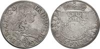Sachsen: 1/3 Taler Krossen Friedrich Wilhelm, 1640-1688: -