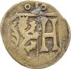 Henneberg Grafschaft: Einseitiger Pfennig Wilhelm V, 1480-1559: -