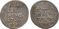 Fulda Bistum: 2 Pfennig 1769 Heinrich VIII. von Bibra, 1759-1788: ss
